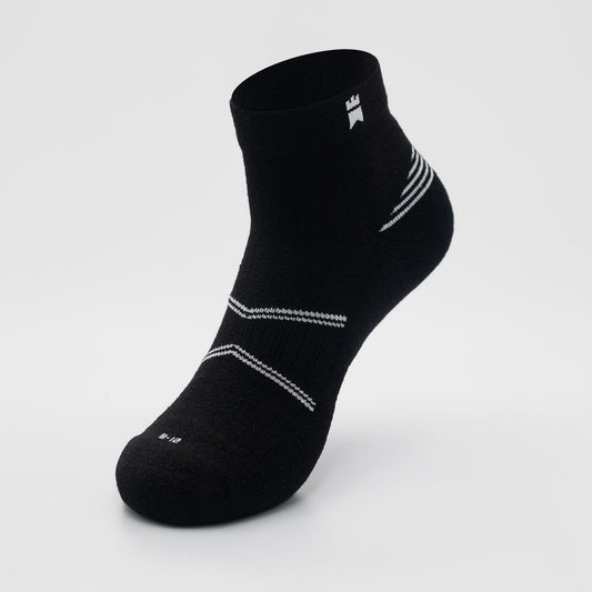 Active X Black Ankle Socks (5 Colours)