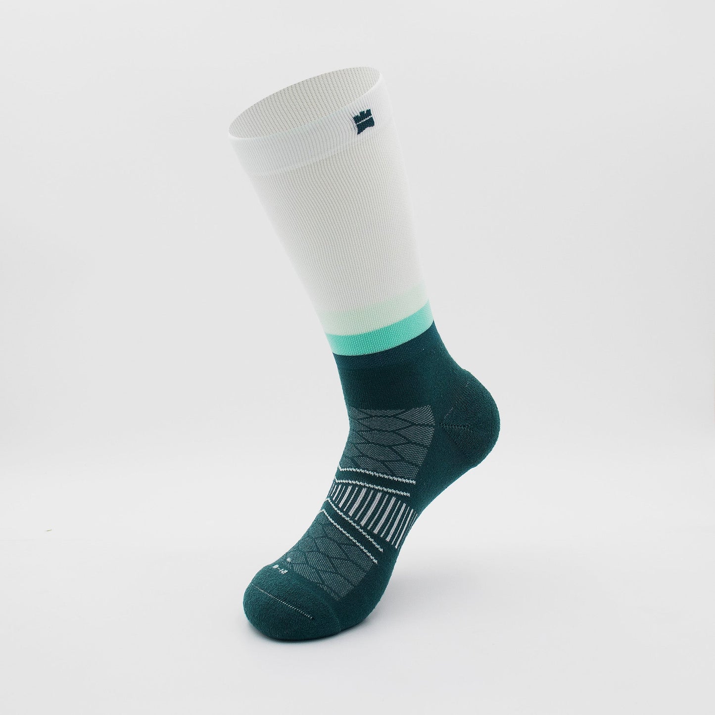 Green Fade Cycle Sock
