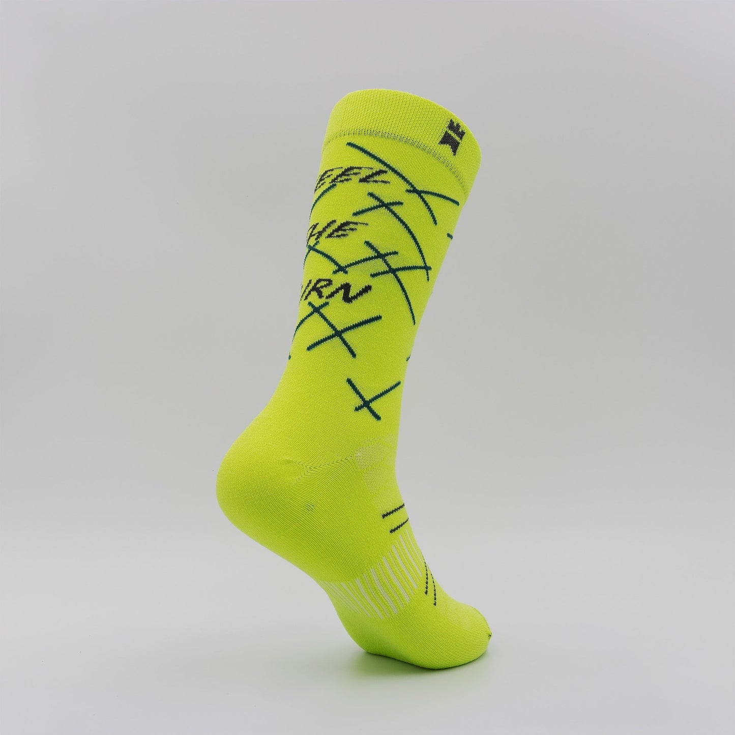 Sports Lumo Yellow - FEEL THE BURN (Non - Padded) - S30 - Gilnokie