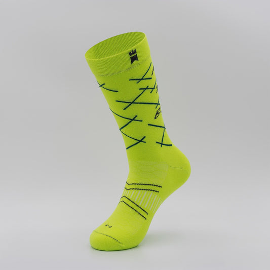 Sports Lumo Yellow - FEEL THE BURN (Non - Padded) - S30 - Gilnokie