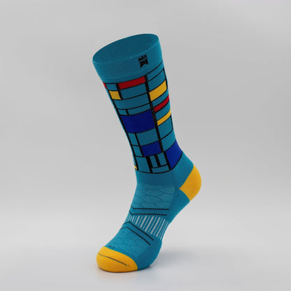 Sports Turquoise - De Stijl - S24 - Gilnokie