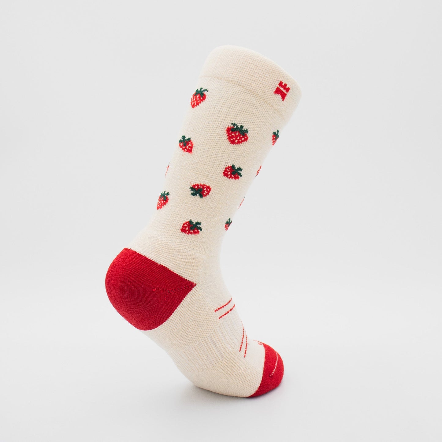 Strawberries - Crew Height Sock