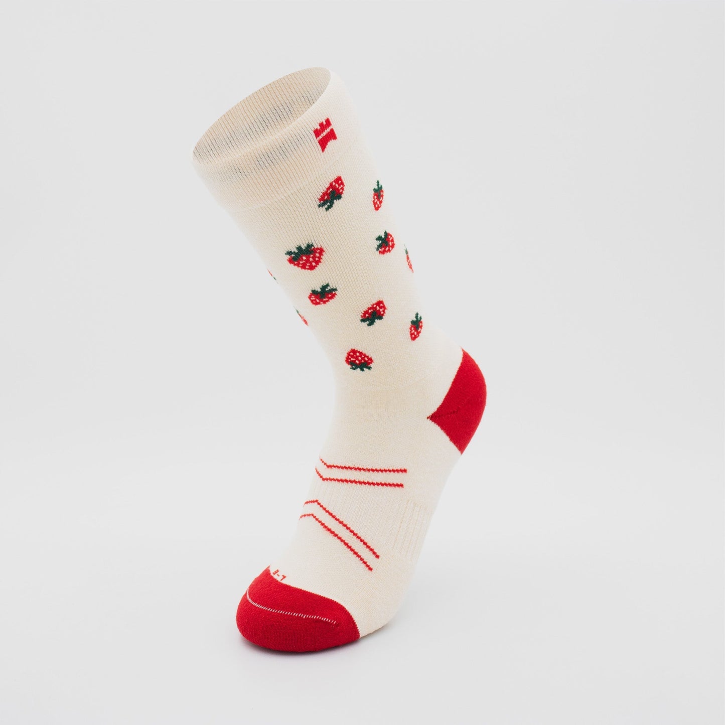 Strawberries - Crew Height Sock