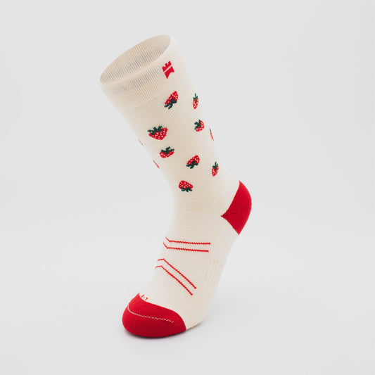 Strawberries - Crew Height Sock